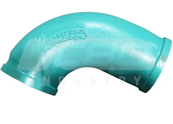 CODO 90° RADIO CORTO CON EXTENSIÓN R150