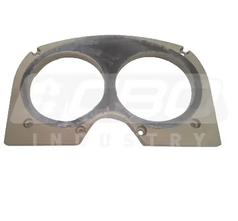 لوحة تآكل مزدوجة الفتحات (Spectacle Wear Plate) طراز TMP1006S / DURO22