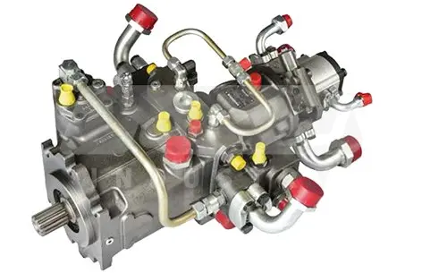 Conjunto de bomba hidráulica A4V125HD (lado derecho)