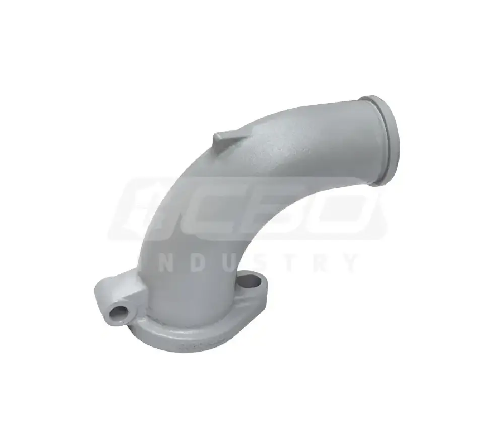 كوع مدبب بمفصلات DN 180/150 90 درجة. (الفولاذ المصبوب) PN130
